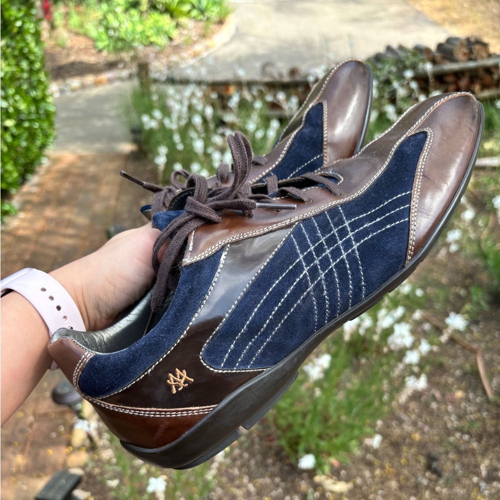 Mezlan Men’s Oxford style 💙Suede & Leather shoes